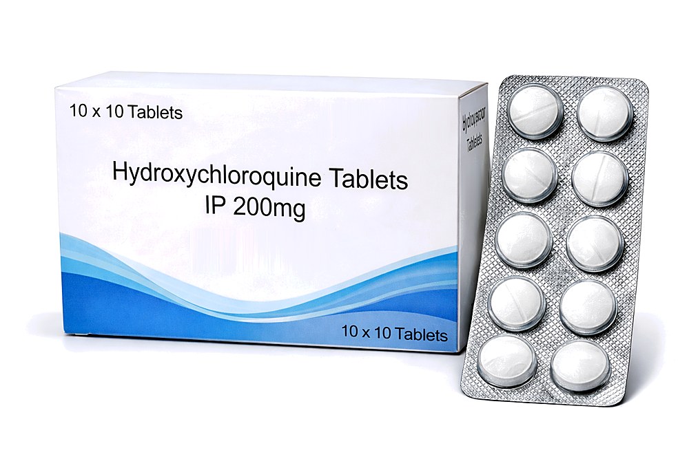 Box of 100 tablets with a blister pack